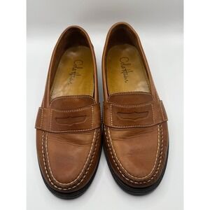 Cole Haan Country Douglas Brown Leather Penny Loafers Size  9M